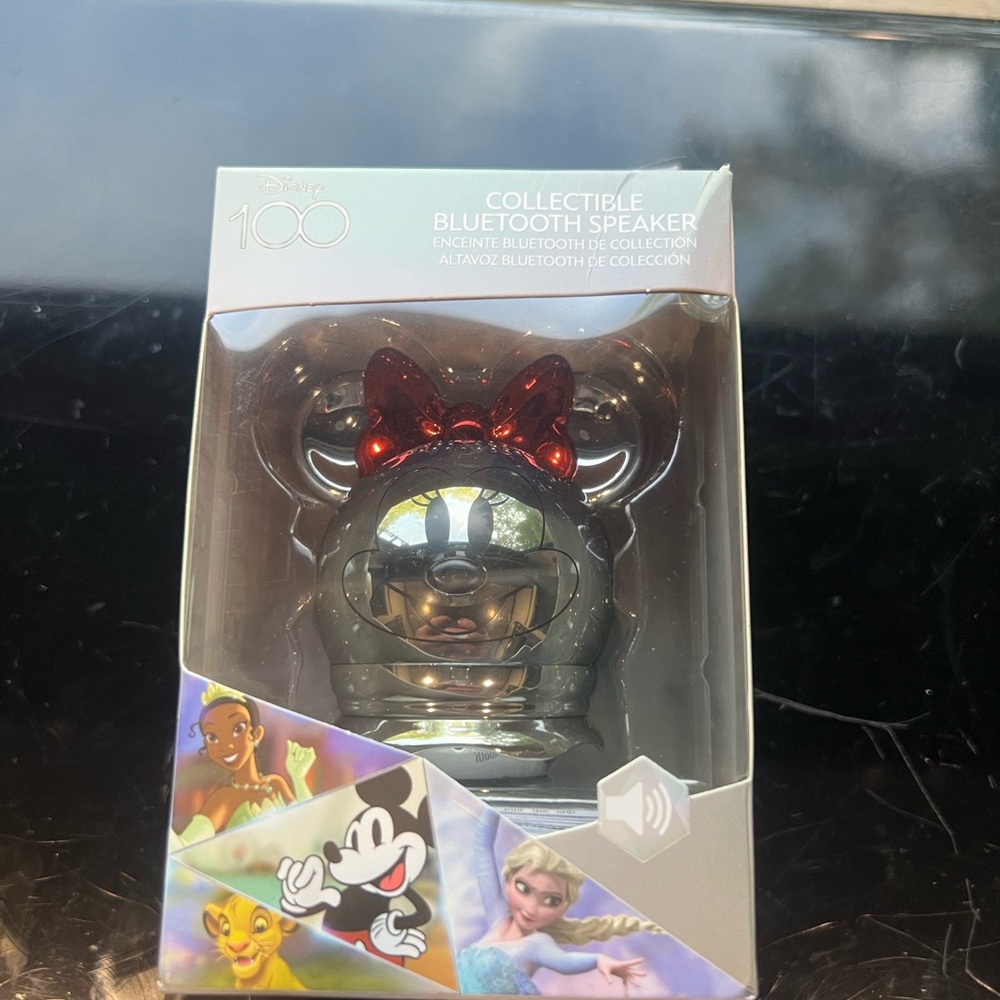 Disney 100 Collectible Bluetooth Speaker Bitty Boomers Minnie Mouse